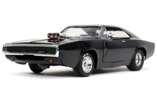 Modelauto Dodge Charger tuning zwart Fast & Furious 1/24 Jada Toys