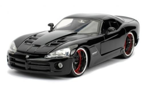 Modelauto Dodge Viper SRT 10 t - Tuning zwart Fast & Furious 1/24 Jada Toys