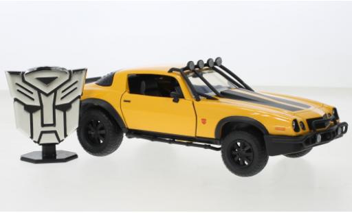 Modelauto Chevrolet Camaro RS Jada oranje/zwart Transformers Bumblebee 1977 1/24 Jada Toys