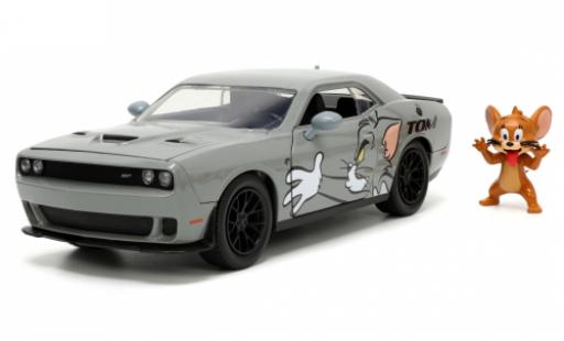 Modelauto Dodge Challenger SRT Jada Hellcat Tom & Jerry 2015 1/24 Jada Toys