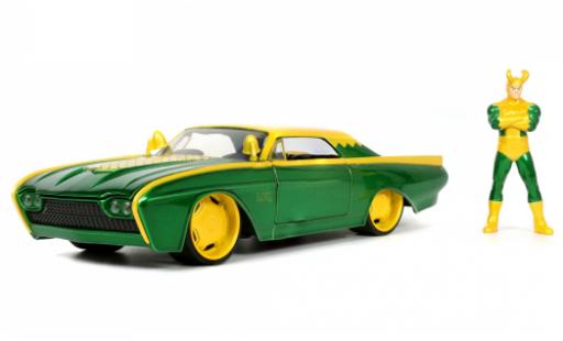 Modelauto Ford Thunderbird Bullet Bird Jada Marvel Avengers - Loki 1963 1/24 Jada Toys