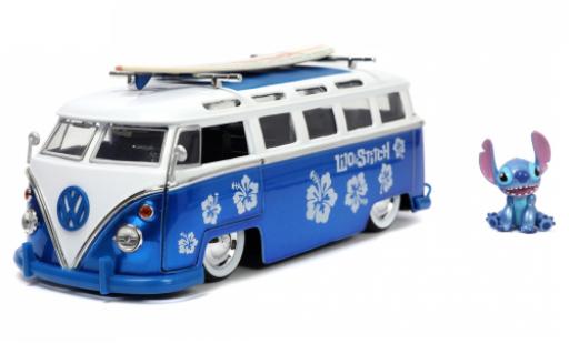 Modelauto Volkswagen T1 Base Bus Lowrider Lilo & Stitch 1/24 Jada Toys