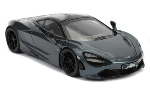 Modelauto McLaren 720 Base S metallic grijs/zwart RHD Fast & Furious 1/24 Jada Toys