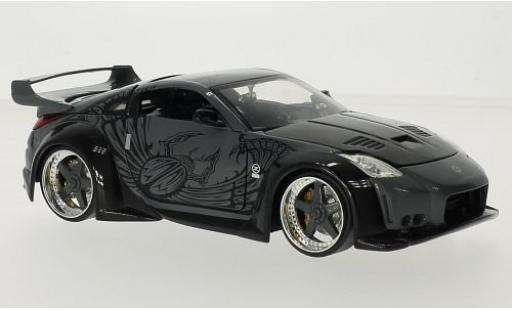 Nissan 350Z 1/24 Jada Toys Tuning grijs/zwart Fast & Furious 2003 tuning
