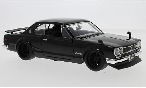 Modelauto Nissan Skyline 2000 GT-R (KPGC10) zwart RHD Fast & Furious 1/24 Jada Toys