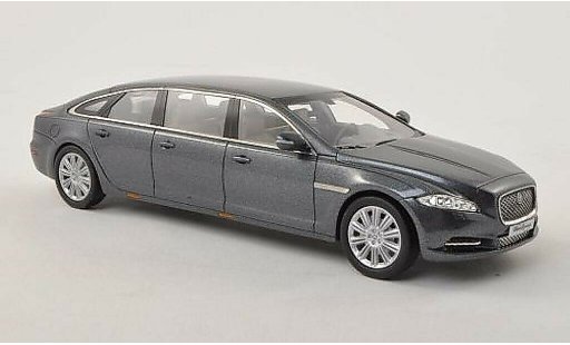 Jaguar XJ X351 1/43 GLM 351 Wilcox 6-Door Sedan grijs LHD 2013 modelauto