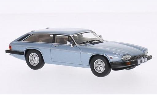 Modelauto Jaguar XJS Base Estate Lyn blauw 1/43 Matrix