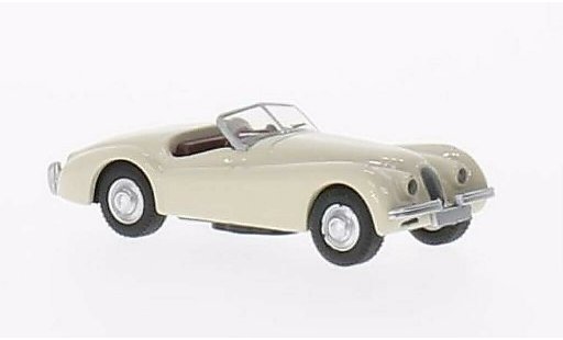 Jaguar XK 120 1/87 Schuco beige modelauto