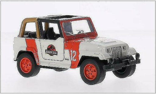 Jeep Wrangler Jurassic Park 1/43 Jada Toys  modelauto