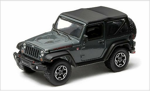 Jeep Wrangler Rubicon 1/64 Greenlight X grijs 2014 modelauto