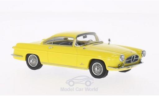 Modelauto Alfa Romeo 1900 coup&Atilde;&copy; ss touring Ghia Coupe geel 1954 1/43 Kess