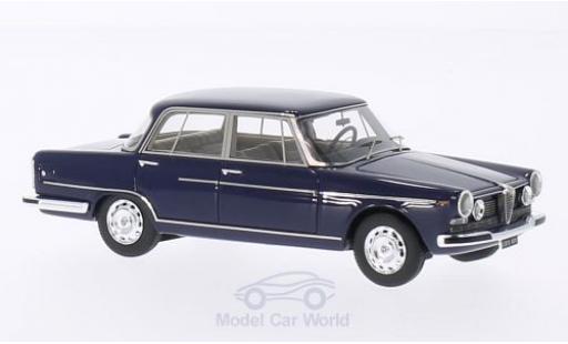 Modelauto Alfa Romeo 2600 berline Berlina blauw 1962 1/43 Kess