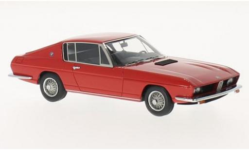 Modelauto Bmw 2000 ti Coupe Frua rood 1968 1/43 Kess