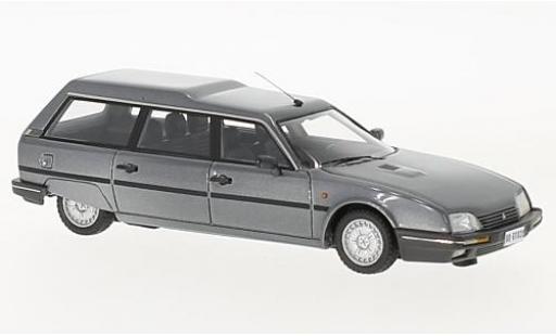 Modelauto Citroen CX Break 25 TRD Turbo 2 Stationwagen metallic grijs 1986 1/43 Kess