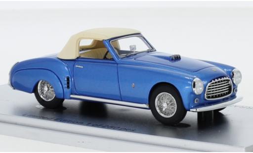 Modelauto Ferrari 212 Inter Ghia Cabriolet metallic blauw RHD 1952 kap ferm&Atilde;&copy; ch&Atilde;&cent;ssis No.0233eu 1/43 Kess