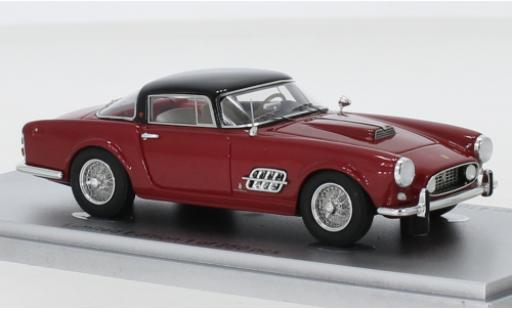 Modelauto Ferrari 410 Series II Superamerica metallic rood/zwart 1957 sn0713SA 1/43 Kess