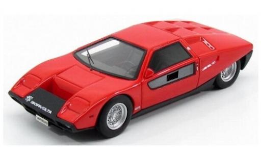Modelauto ISO Rivolta Varedo Iso rood/mat-zwart 1972 1/43 Kess