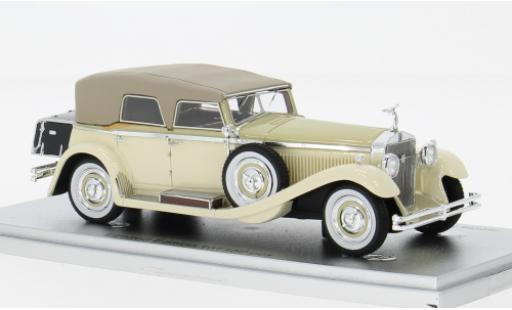 Modelauto Isotta Fraschini SS Castagna 8A beige 1930 1/43 Kess