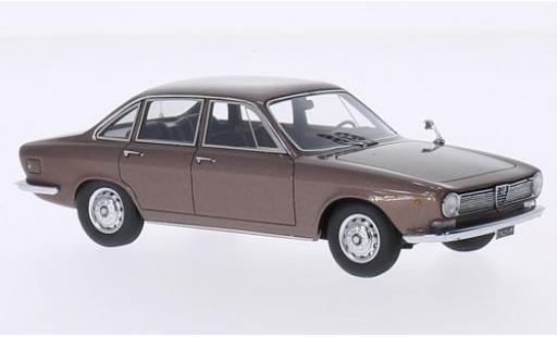 Modelauto Alfa Romeo 2600 osi de luxe metallic brun 1965 1/43 Kess