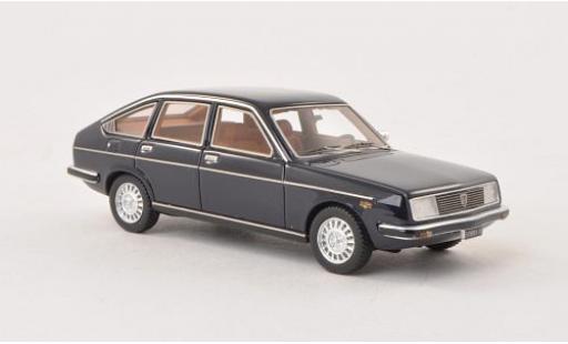 Modelauto Lancia Beta berline Berlina 2000 2S zwart-blauw 1978 1/43 Kess