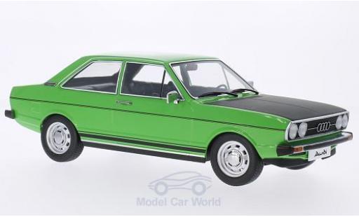 Modelauto Audi 80 gte groen/mat-zwart 1975 T&Atilde;&frac14;ren en Hauben sind nicht zu &Atilde;&para;ffnen 1/18 KK Scale