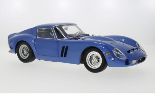 Modelauto Ferrari 250 GTO blauw 1962 1/12 KK Scale