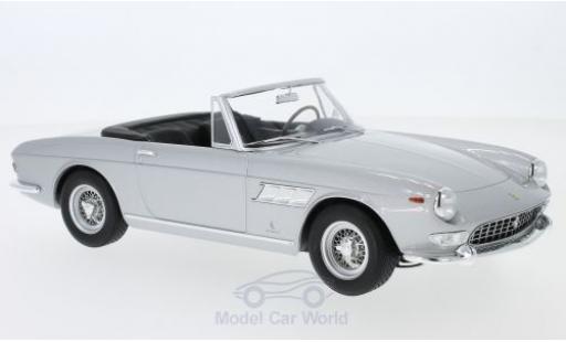 Modelauto Ferrari 275 GTS Pininfarina Spyder grijs 1964 met abnehmbarem Softtop 1/18 KK Scale