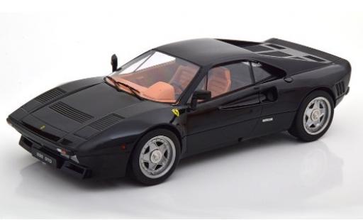 Modelauto Ferrari 288 Coupe GTO zwart 1984 1/18 KK Scale