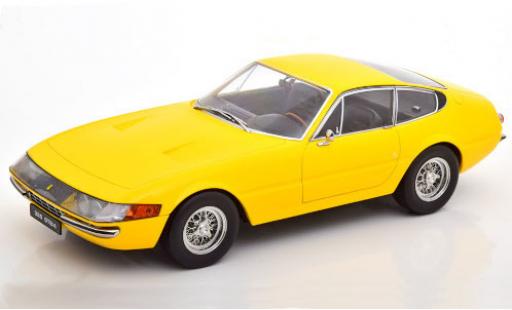 Modelauto Ferrari 365 GTB/4 Daytona geel 1969 1/18 KK Scale