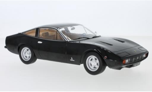 Modelauto Ferrari 365 GTC 4 zwart 1971 1/18 KK Scale