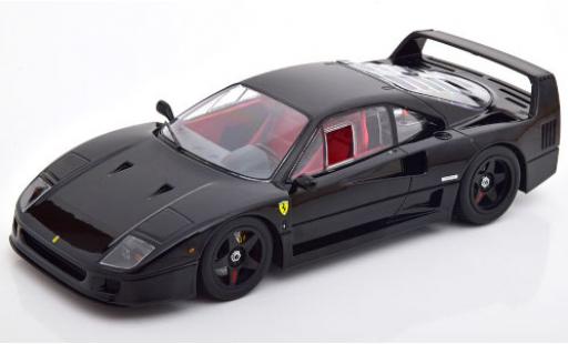 Modelauto Ferrari F40 Lightweight zwart 1990 1/18 KK Scale