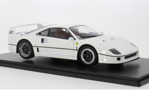Modelauto Ferrari F40 Coupe wit 1/18 KK Scale