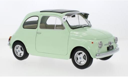 Modelauto Fiat 500 F Custom groen 1968 1/12 KK Scale