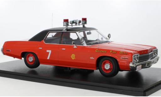 Modelauto Dodge Monaco Berline Chicago Fire Department 1974 1/18 KK Scale