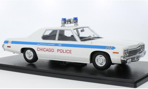 Modelauto Dodge Monaco police Chicago Politie Departement 1974 1/18 KK Scale