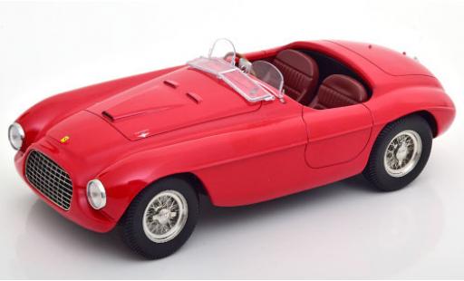 Modelauto Ferrari 166 MM Barchetta rood RHD 1949 1/18 KK Scale
