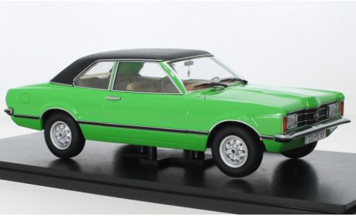 Modelauto Ford Taunus TC1 GXL () la chaux/zwart 1971 1/18 KK Scale