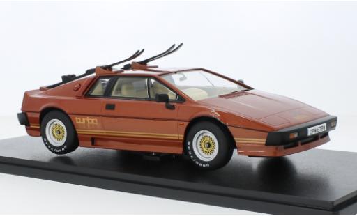 Modelauto Lotus Esprit Base Turbo le cuivre/dor&Atilde;&copy; RHD 1981 1/18 KK Scale