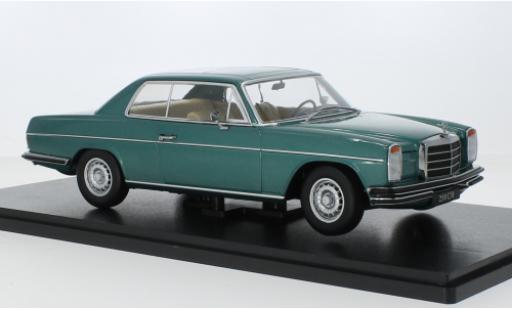 Modelauto Mercedes 250 Base C/8 (W114) metallic turquoise 1969 1/18 KK Scale
