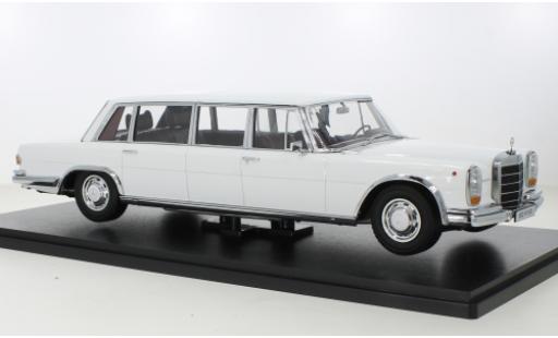Modelauto Mercedes 600 Pullman (W100) wit 1964 1/18 KK Scale