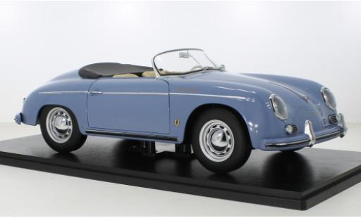 Modelauto Porsche 356 A A A Speedster blauw 1955 1/12 KK Scale