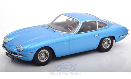 Modelauto Lamborghini 400 GT Base 2+2 metallic blauw 1965 1/18 KK Scale