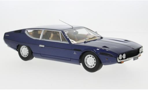 Modelauto Lamborghini Espada S2 blauw 1970 1/18 KK Scale