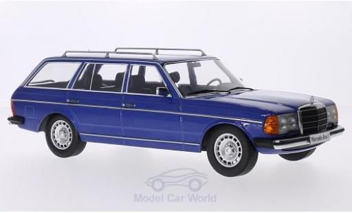 Modelauto Mercedes 250 Coupe T (S123) blauw 1978 1/18 KK Scale