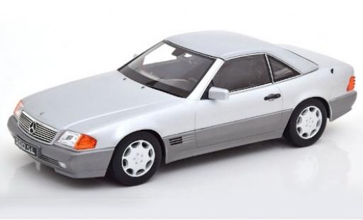 Modelauto Mercedes 500 Base SL (R129) grijs 1993 1/18 KK Scale