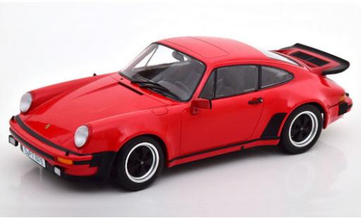 Modelauto Porsche 911 Turbo 3.0 rood 1976 1/18 KK Scale