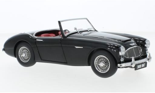 Modelauto Austin Healey 3000 roadster MK. I (BN7) zwart 1/18 Kyosho