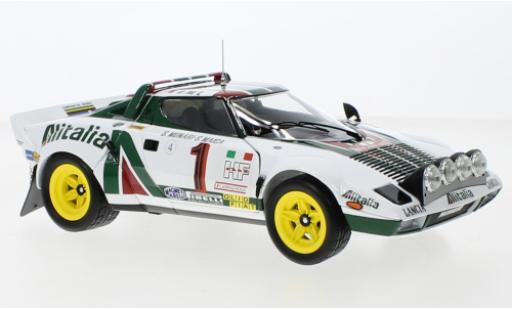 Modelauto Lancia Stratos HF No.1 Alitalia Rally WM Rally Monte Carlo 1977 1/18 Kyosho