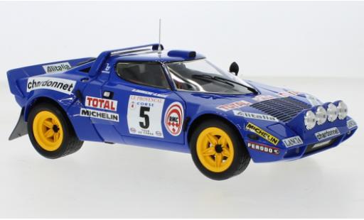 Modelauto Lancia Stratos HF No.5 Chardonnet Rally WM Tour de Corse 1976 1/18 Kyosho