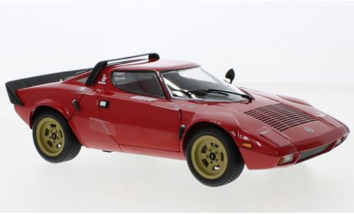 Modelauto Lancia Stratos HF rood 1/18 Kyosho